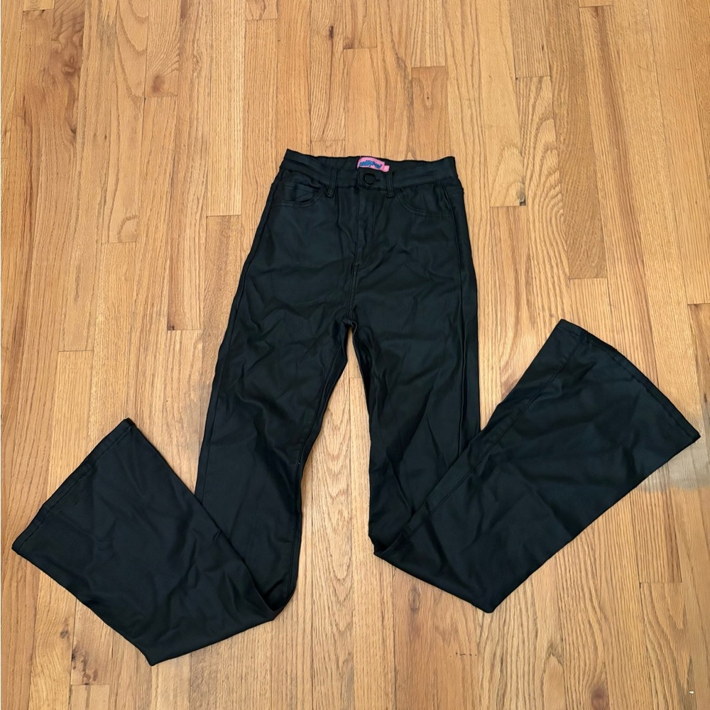 Edikted Black Flared Pants